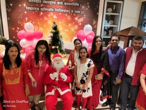 Dr DY Patil Institute of Management & Research Pimpri Christmas Day Celebration photo 5